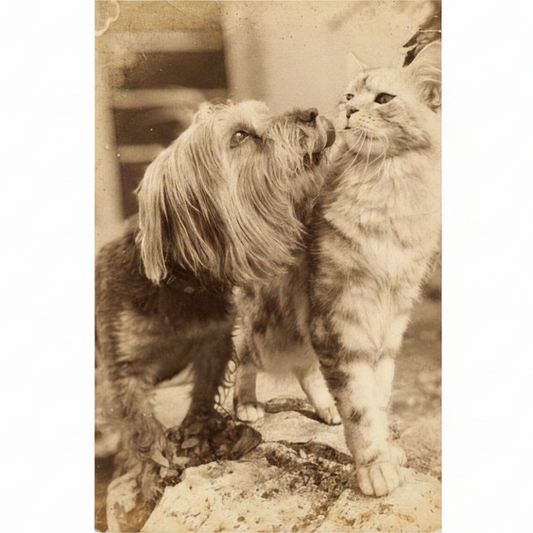 Transformation photo style sépia vintage années 1940