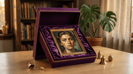 Portrait artistique personnalisé transformé depuis une photo souvenir