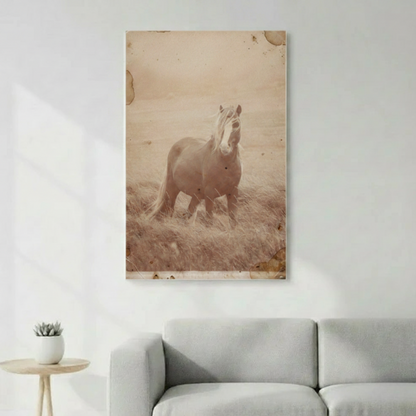 Rendu Photo Vintage Sépia - Transformation Numérique Haute Résolution