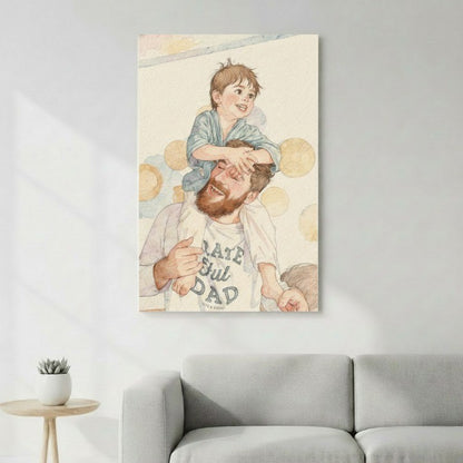 Portrait personnalisé style illustration livre pour enfants