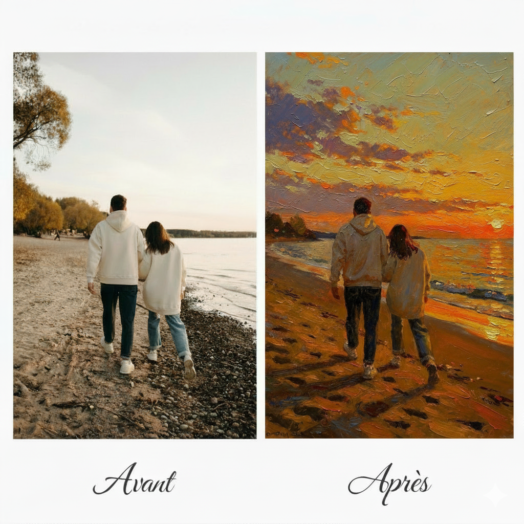 Tableau personnalisé pour immortaliser vos souvenirs