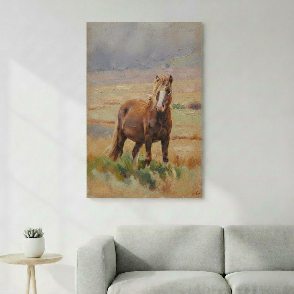 Tableau à l'huile personnalisé style classique intemporel