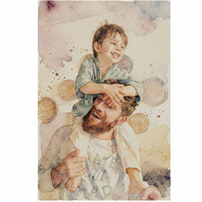 Aquarelle personnalisée transformant vos souvenirs en art