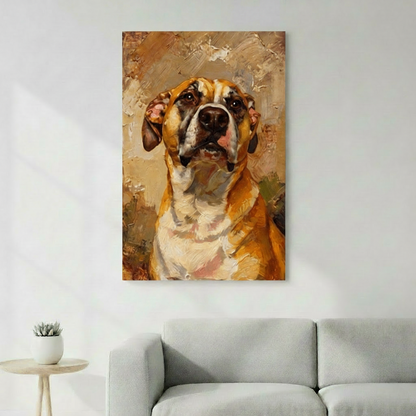 Tableau à l'huile personnalisé à partir de photo