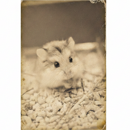 Rendu photo vintage sépia style années 1940