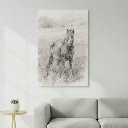 Croquis au Crayon Personnalisé - Portrait Artistique sur Mesure Format Numérique HD