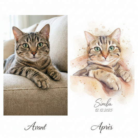 Aquarelle personnalisée pour transformer vos photos