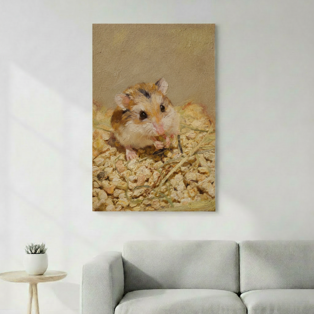 Tableau à l'huile personnalisé style classique intemporel