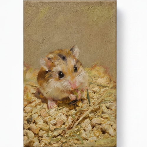 Tableau à l'huile personnalisé style classique intemporel
