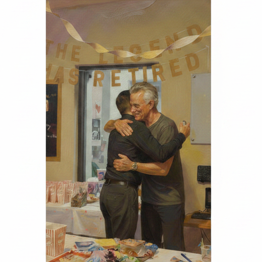 Tableau à l'huile personnalisé à partir de photo