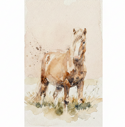 Aquarelle personnalisée transformant vos photos en œuvre d'art