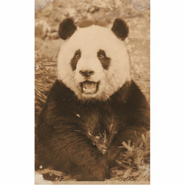 Transformation photo style sépia vintage années 1940