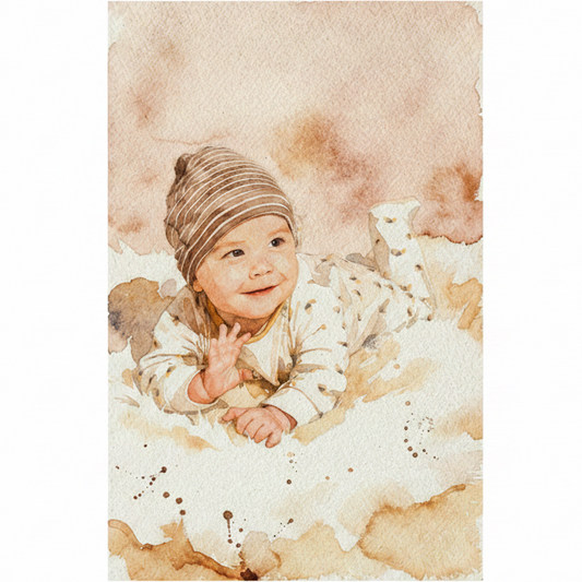 Aquarelle personnalisée pour immortaliser vos souvenirs