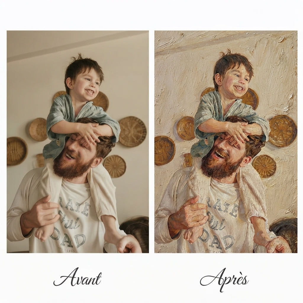 Tableau personnalisé pour immortaliser vos souvenirs