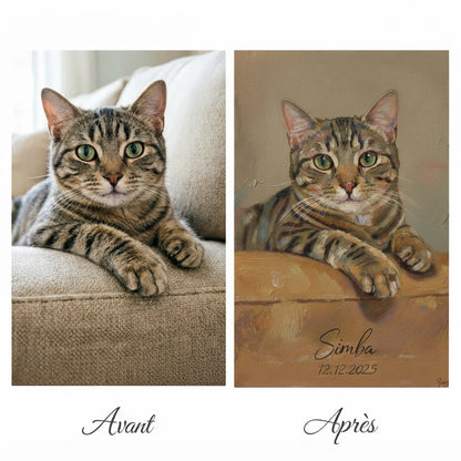 Tableau personnalisé pour immortaliser vos souvenirs